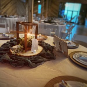 Centerpiece wedding decoration for rent in Hickory, NC.