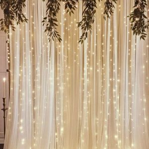 Fairy Light Garland Backdrop