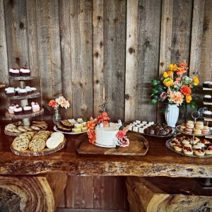 Intense Devotion sweetheart table floral décor rental