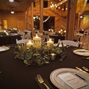 Sunset Serenade wedding floral rental set in Hickory NC with earth tone flowers and pampas